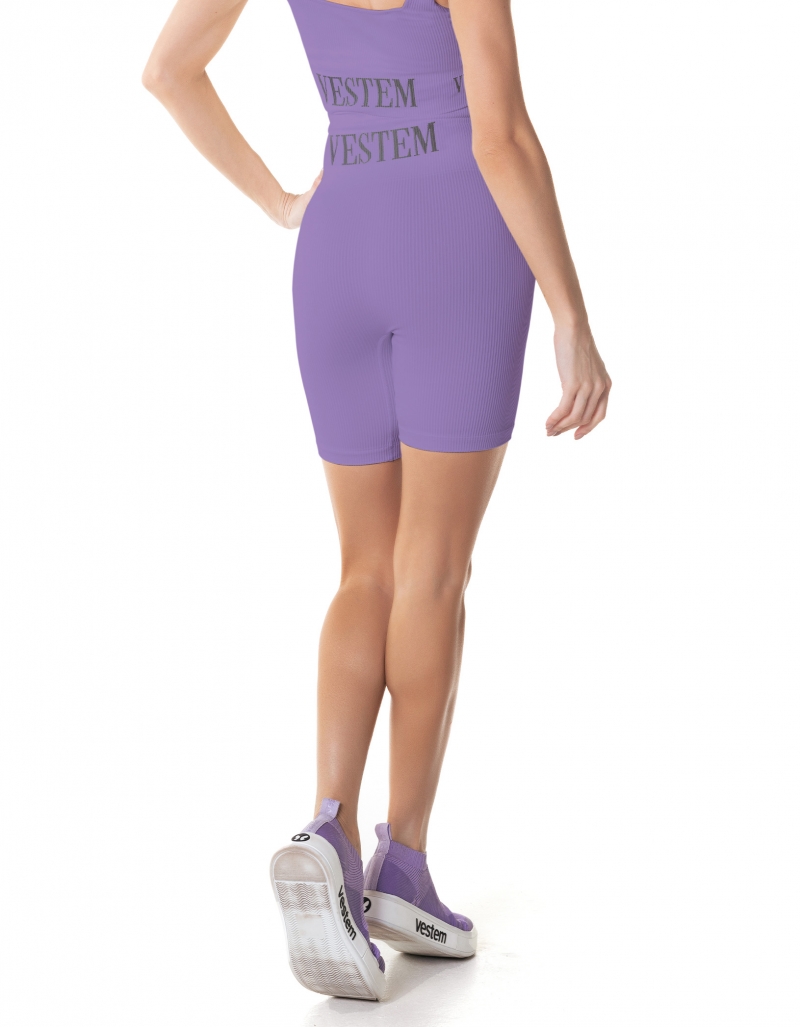 Vestem - Elis Lavender Neon Shorts - BER230.I24.C0412