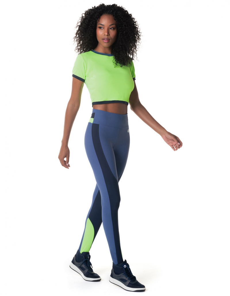 Vestem - Blusa Manga Curta Dry Fit Oops Verde Neon - BMC477.I24.C0041