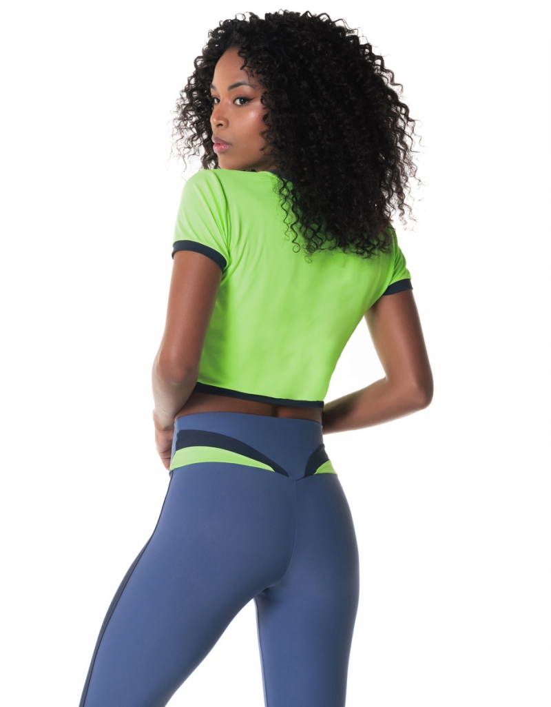 Vestem - Blusa Manga Curta Dry Fit Oops Verde Neon - BMC477.I24.C0041