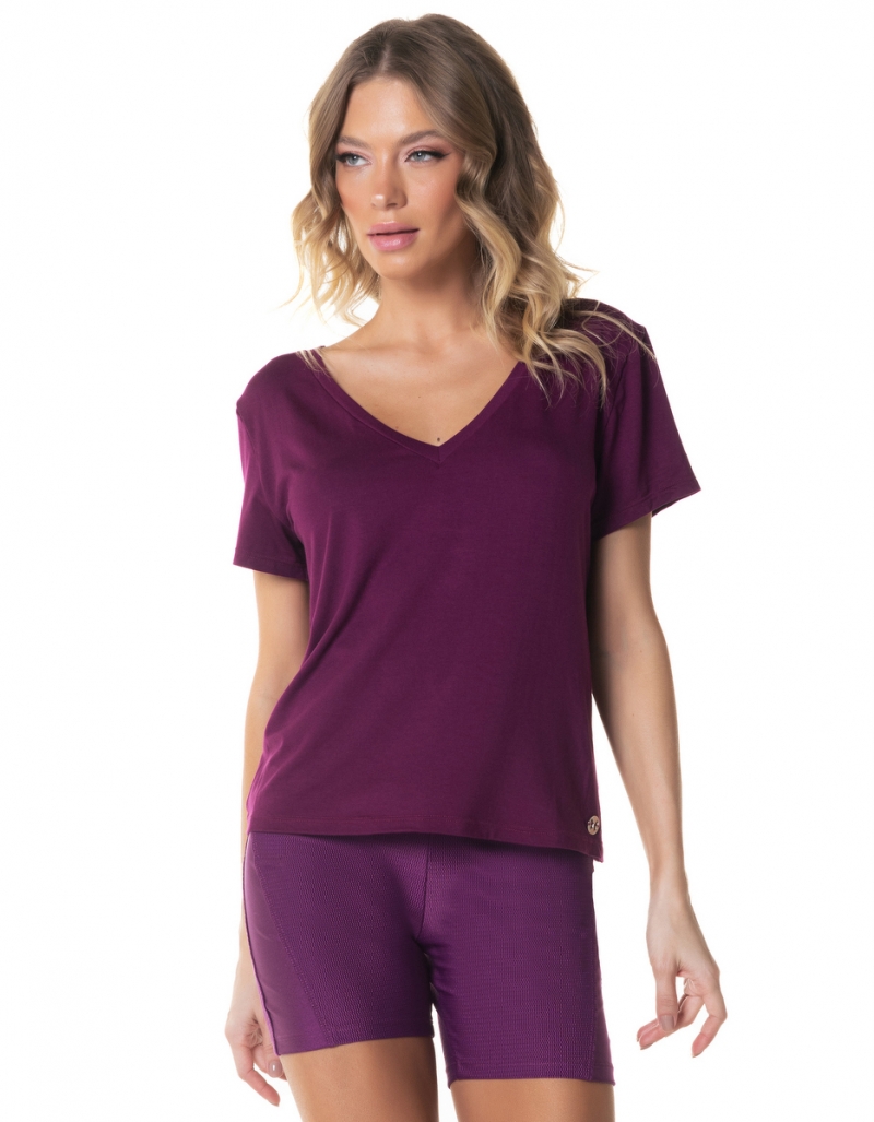 Vestem - Blusa Manga Curta ágora Acai Ii - BMC730.I24.C0446