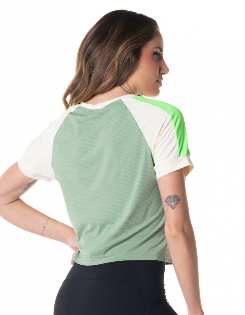 Vestem - Blusa Manga Curta Dry Fit Bold Verde Alecrim - BMC731.I24.C0400