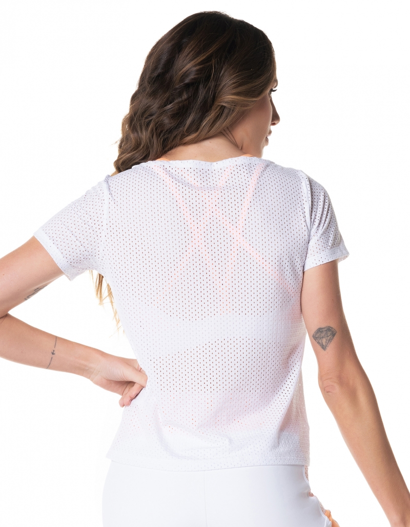 Vestem - Blusa Manga Curta Neo Branco - BMC741.I24.C0001