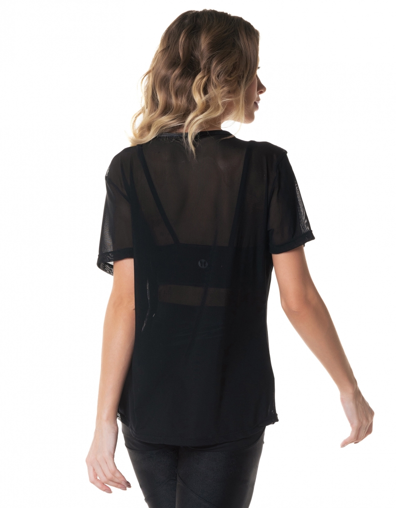 Vestem - Blusa Manga Curta Cyber Preto - BMC743.I24.C0002