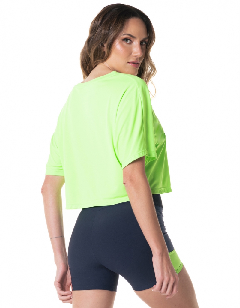 Vestem - Beats Neon Green Short Sleeve Dry Fit Shirt - BMC745.I24.C0041