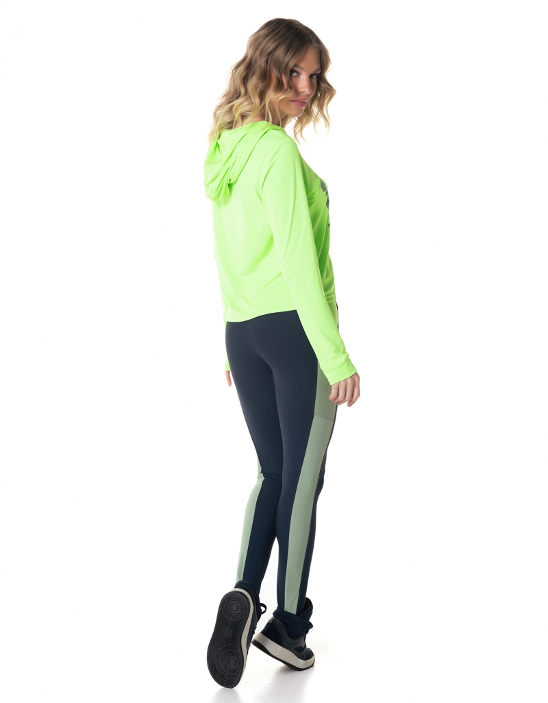 Vestem - Blusa Manga Longa Dry Fit Glimmer Verde Neon - BML222.I24.C0041