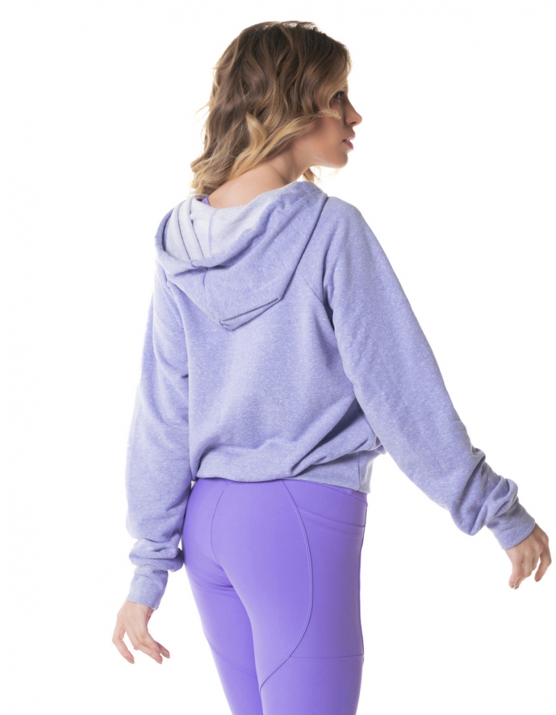 Vestem - Neon Lavender Yoga Long Sleeve Shirt - BML456.I24.C0412