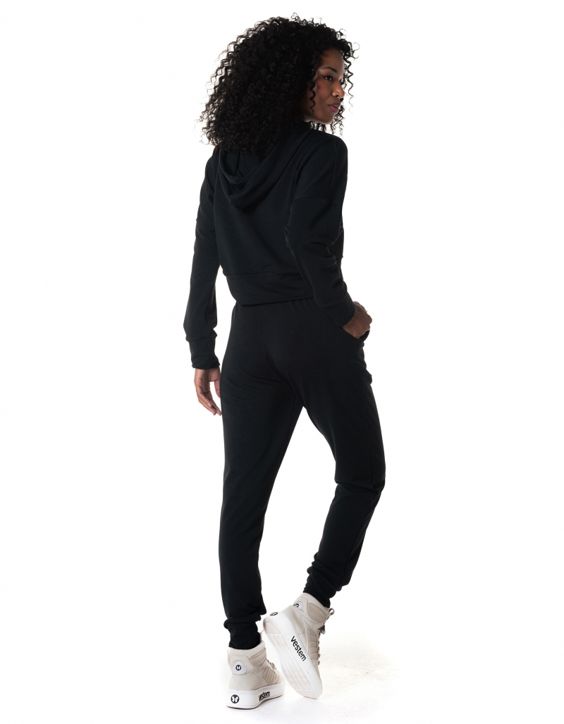 Vestem - Allure Black Shirt and Pants Set - CJ17.I24.C0002