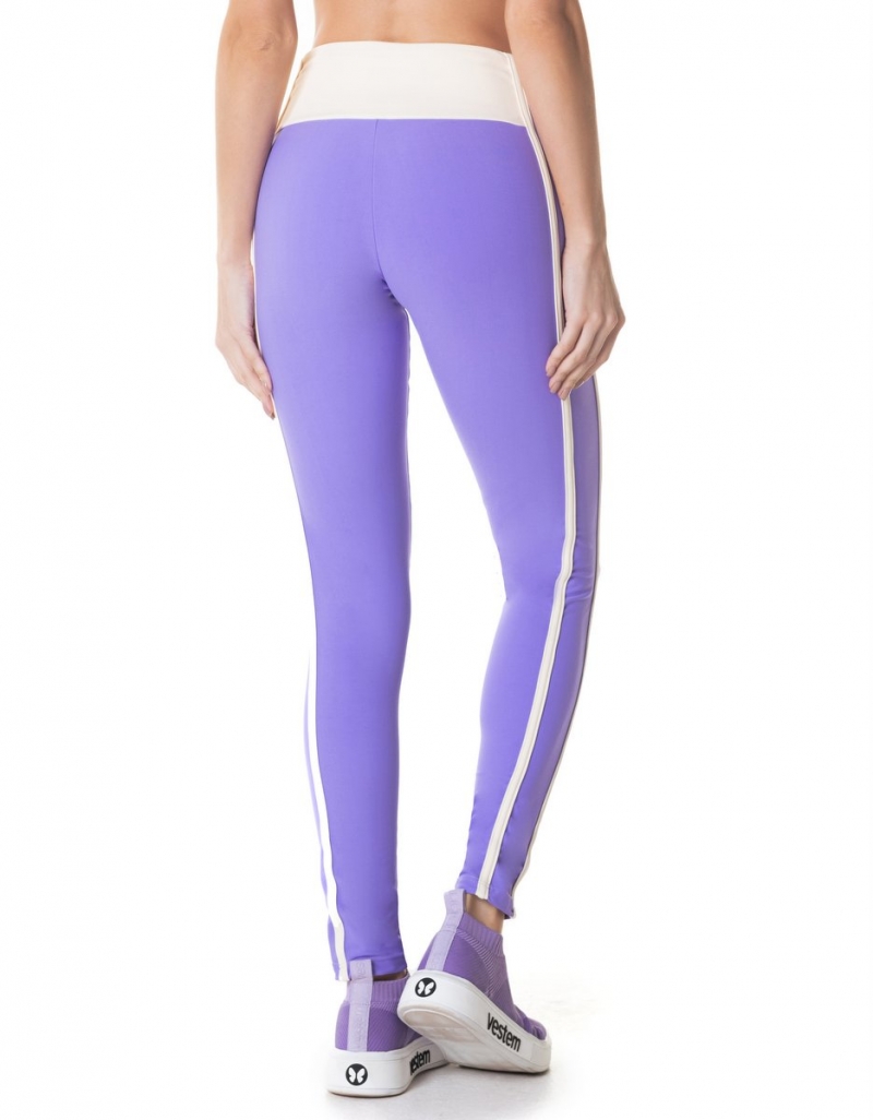 Vestem - Lavender Neon Yoga Leggings - FS1282.I24.C0412