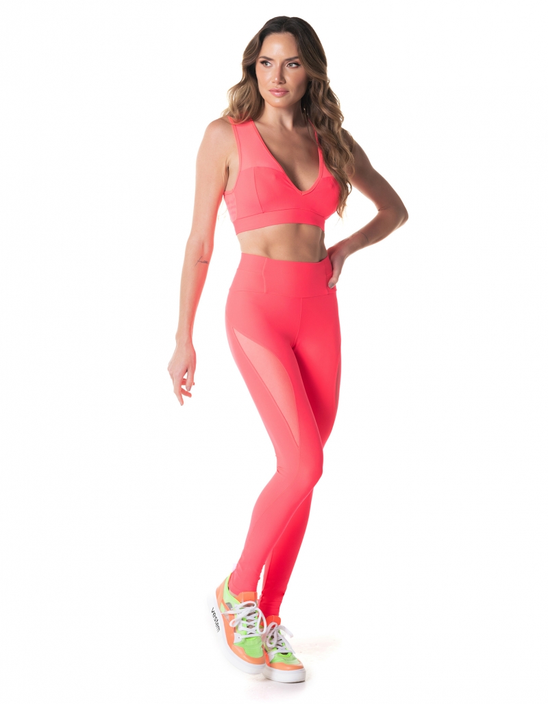 Vestem - Pink Electra Skin leggings - FS1362.I24.C0428