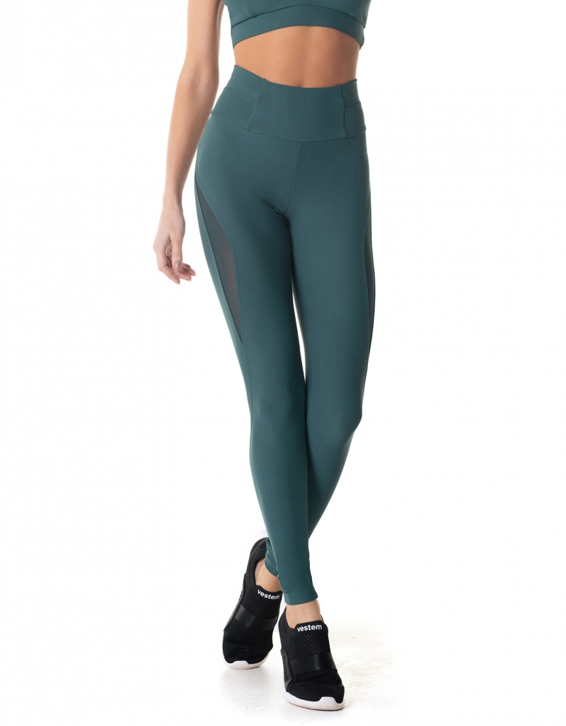 Vestem - Legging Fuso Skin Verde Palace - FS1362.I24.C0429