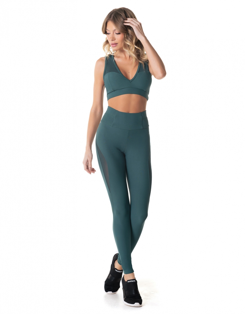 Vestem - Leggings Skin Verde Palace leggings - FS1362.I24.C0429