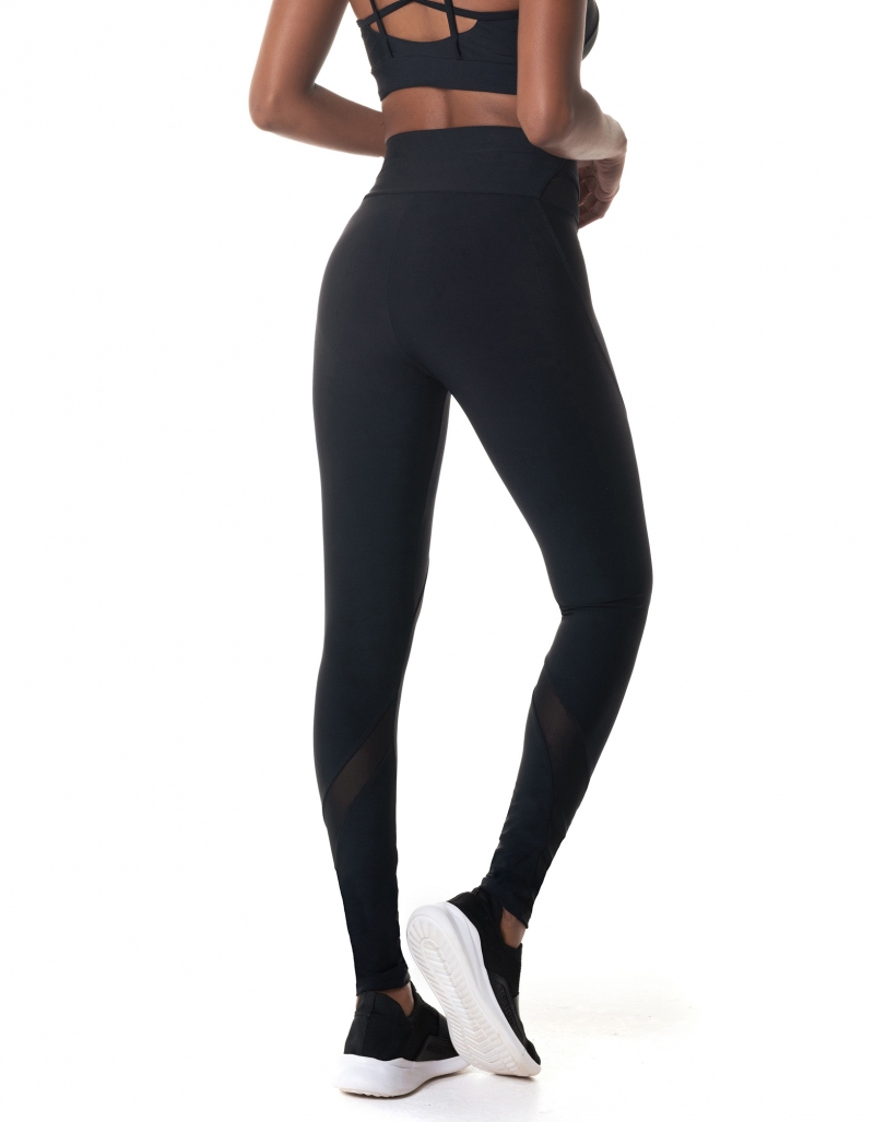 Vestem - Black Aerobic leggings - FS1363.I24.C0002