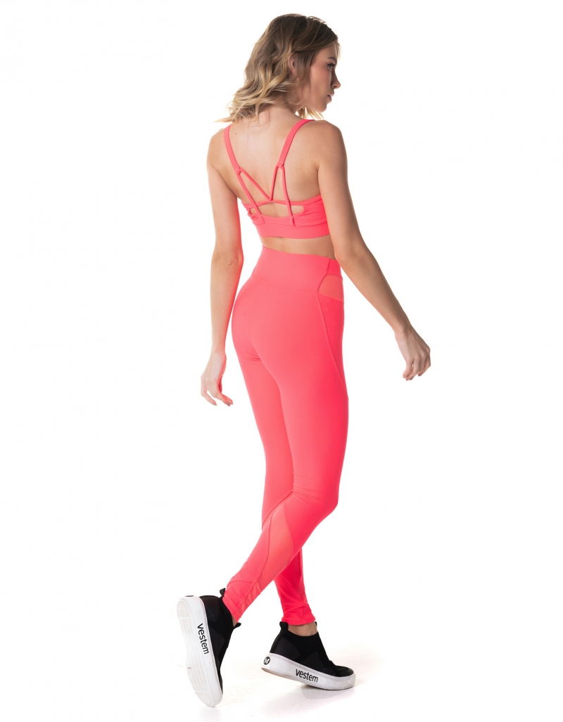 Vestem - Electra Pink Aerobic leggings - FS1363.I24.C0428