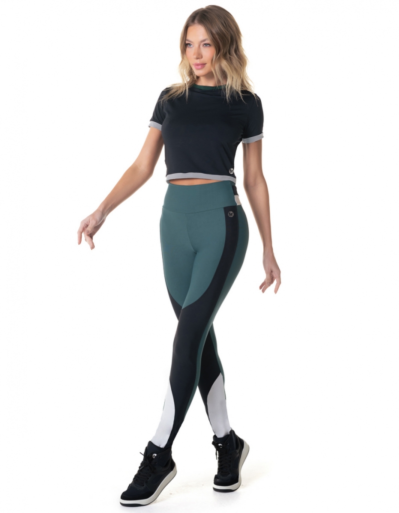 Vestem - Roller Verde Palace leggings - FS1368.I24.C0429
