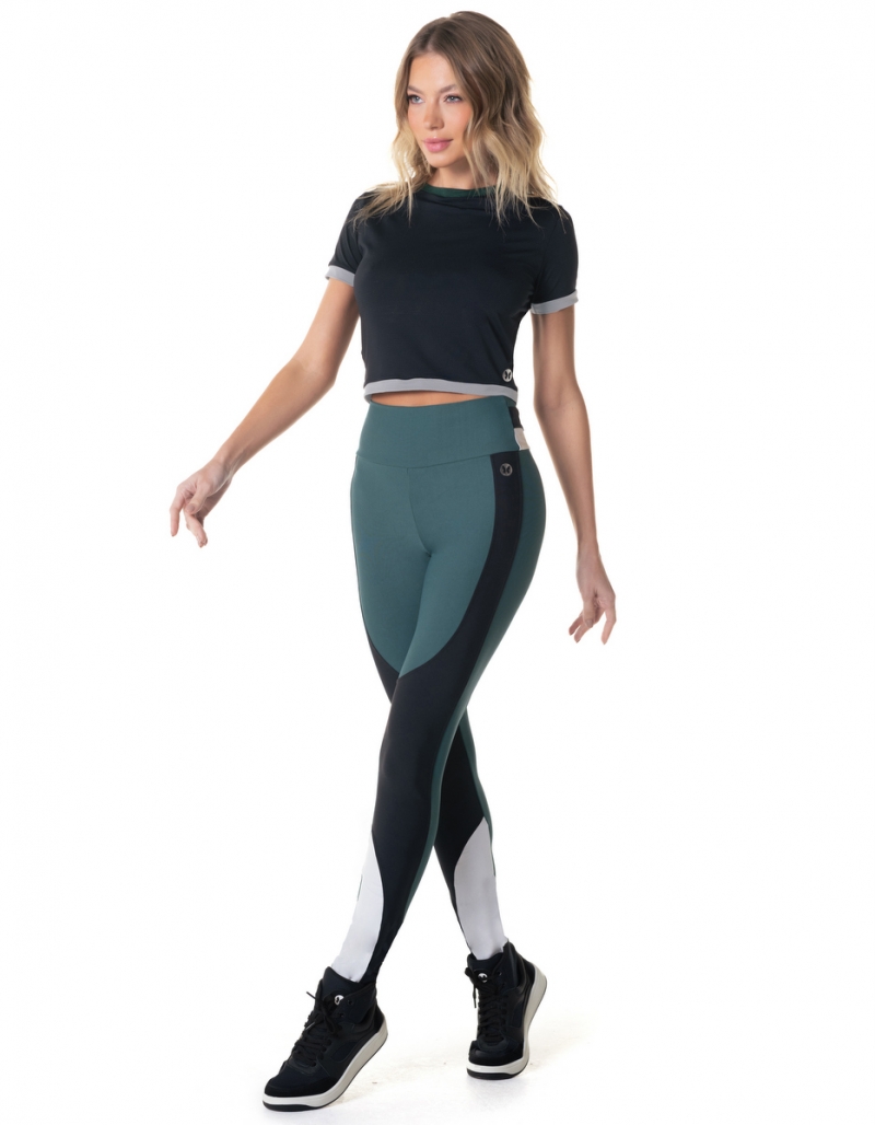 Vestem - Legging Fuso Roller Verde Palace - FS1368.I24.C0429