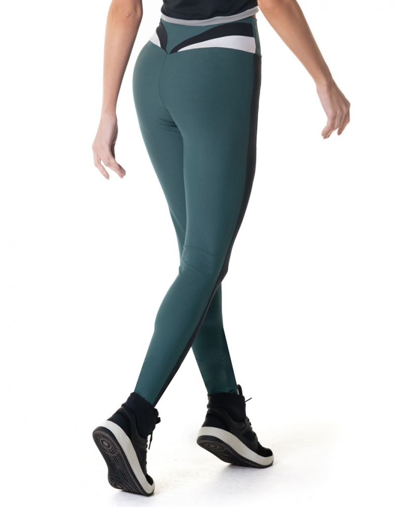 Vestem - Legging Fuso Roller Verde Palace - FS1368.I24.C0429