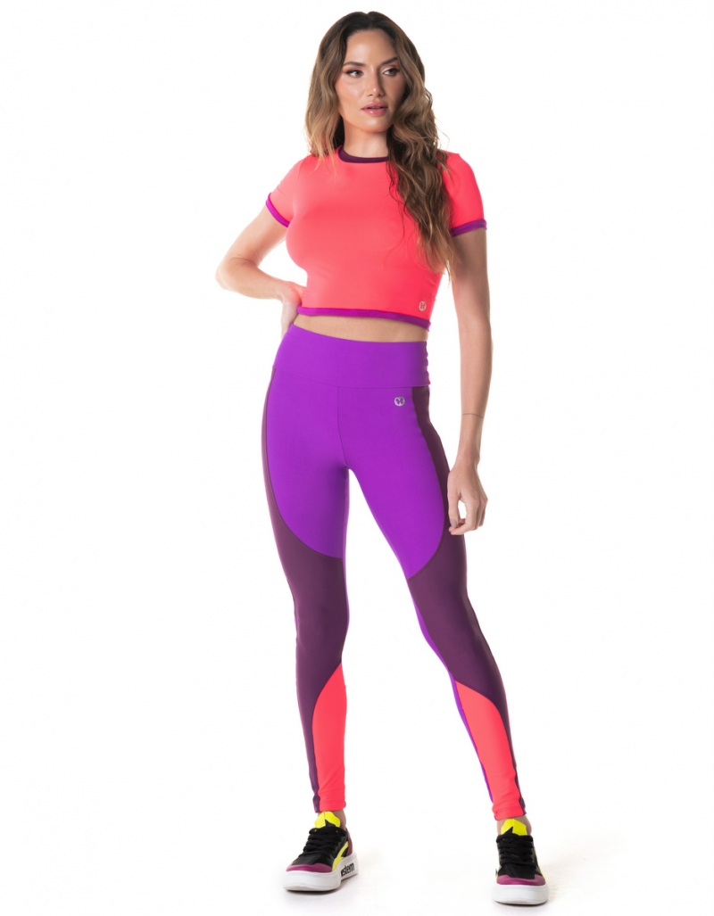 Vestem - Legging Fuso Roller Fucsia - FS1368.I24.C0433