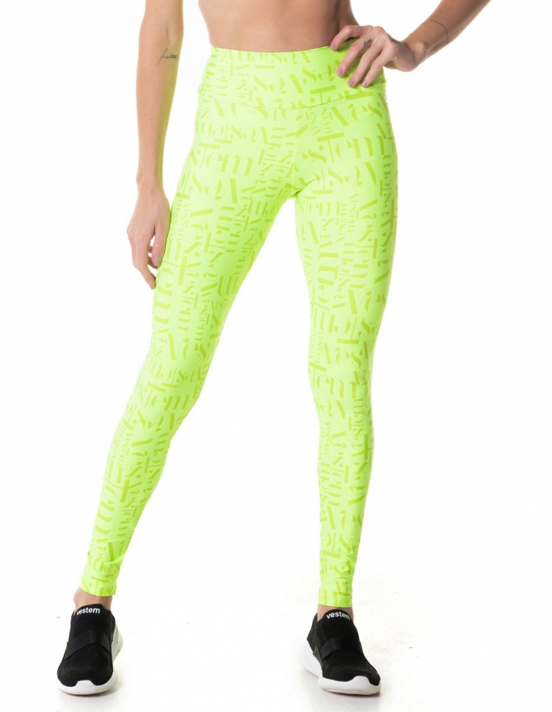 Vestem - Leggingss Embolden Wear Neon Yellow leggings - FS1372.I24.E1269.I24