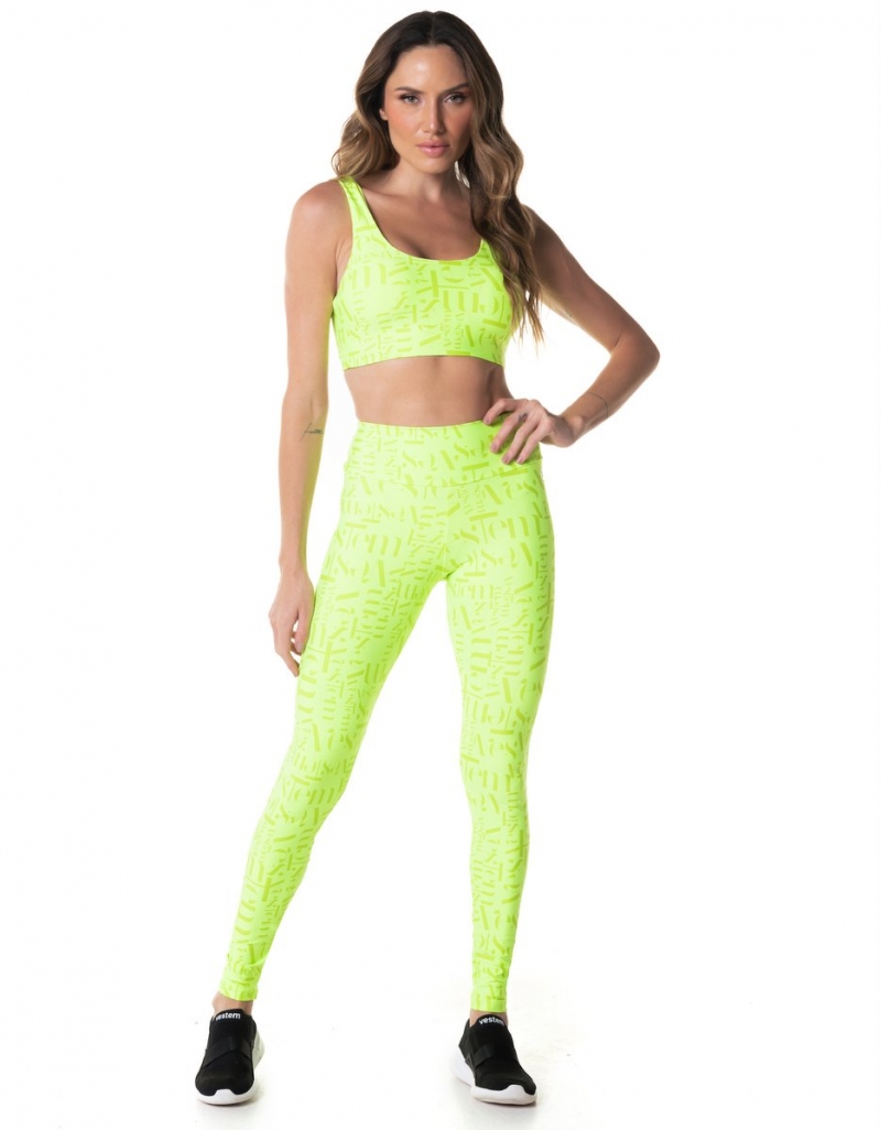 Vestem - Leggingss Embolden Wear Neon Yellow leggings - FS1372.I24.E1269.I24