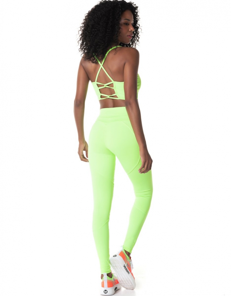 Vestem - Neon Green Eco Leggings - FS1377.I24.C0041