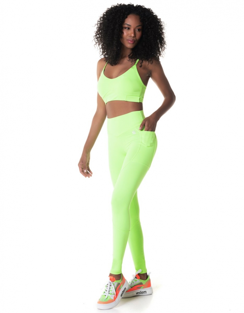 Vestem - Neon Green Eco Leggings - FS1377.I24.C0041