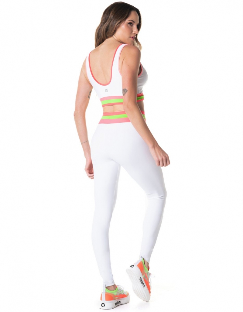 Vestem - White Pulse leggings - FS1382.I24.C0001