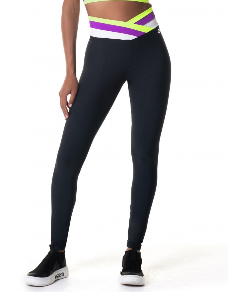 Vestem - Black Pulse leggings - FS1382.I24.C0002