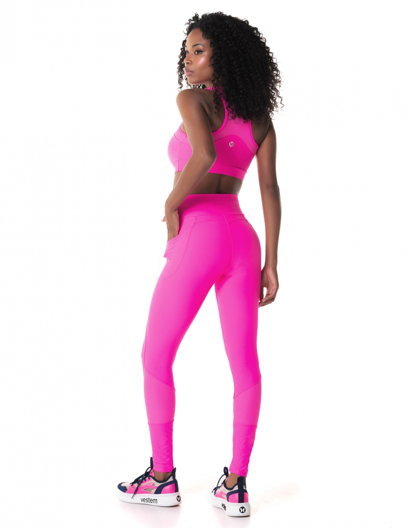 Vestem - Elementary Pink Neon leggings - FS606.I24.C0003