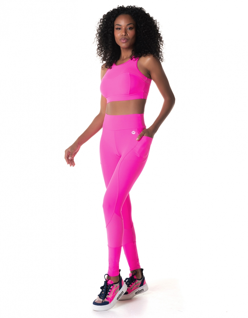 Vestem - Elementary Pink Neon leggings - FS606.I24.C0003