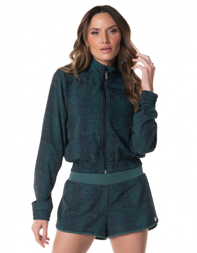 Vestem - Jacket Licabeto Snake Green - JAC236.I24.E1255.I24