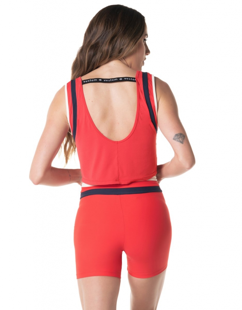 Vestem - Regata Dry Fit Pulse Tomate Vermelho - REG757.I24.C0441