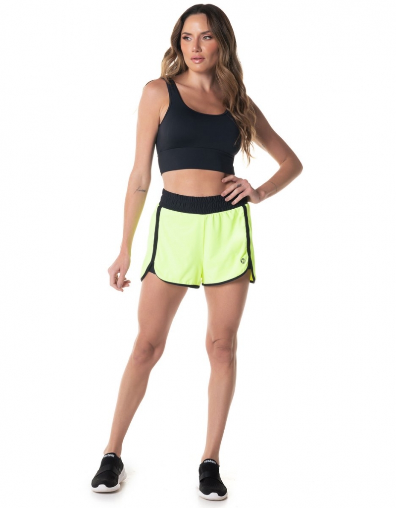 Vestem - Lime Green Restore Shorts - SH575.I24.C0454