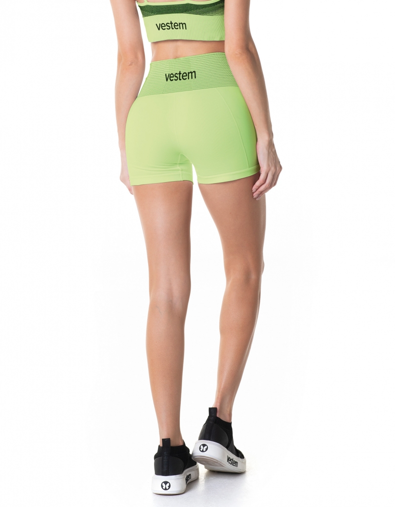 Vestem - Rita Neon Green Shorts - SH591.I24.C0041