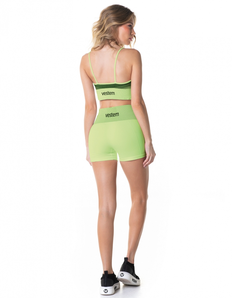 Vestem - Rita Neon Green Shorts - SH591.I24.C0041