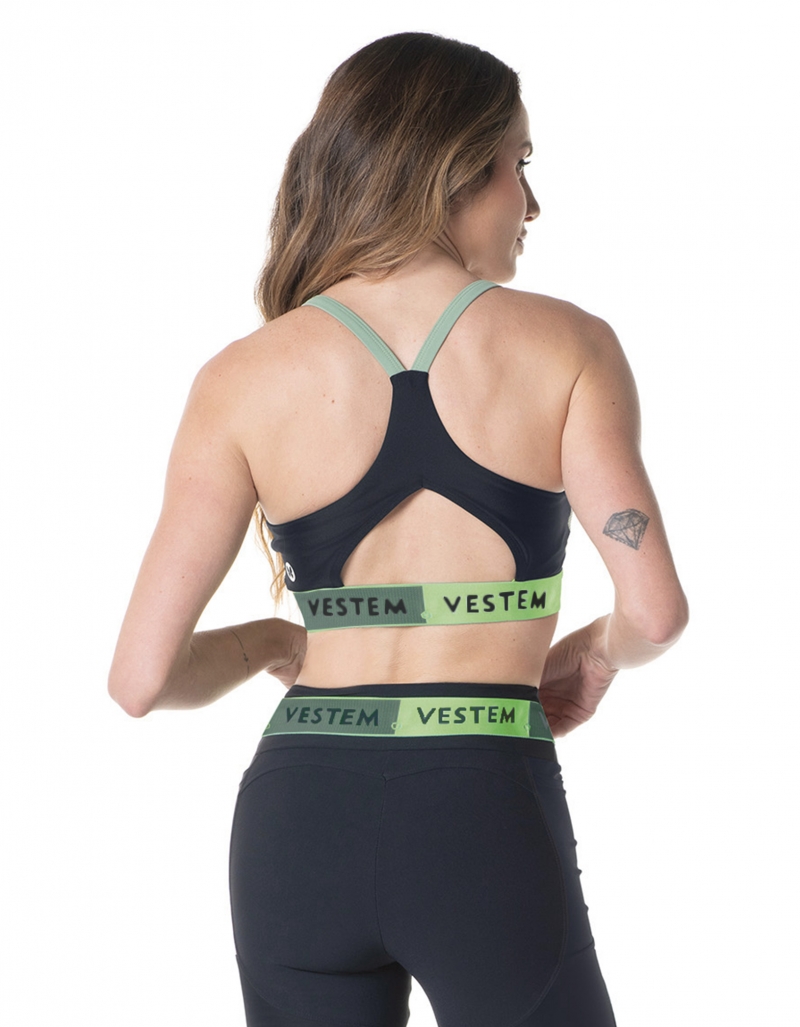 Vestem - Sports bra Flexy Rosemary Green - TOP1023.I24.C0400