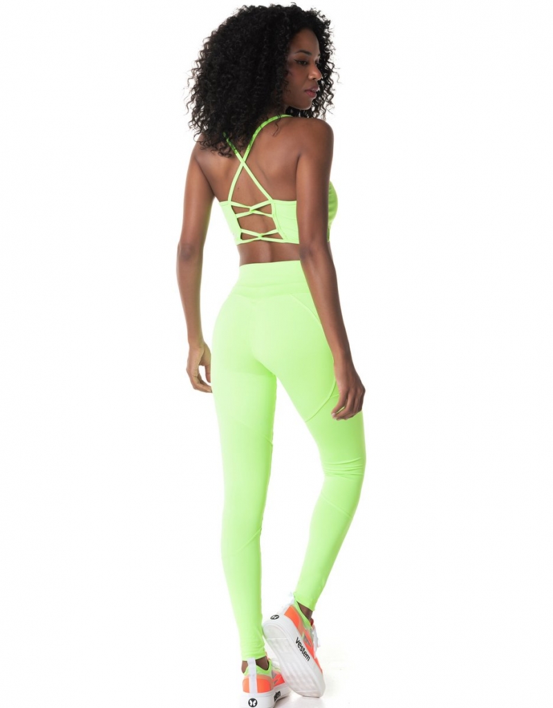 Vestem - Sports bra Eco Neon Green - TOP1024.I24.C0041