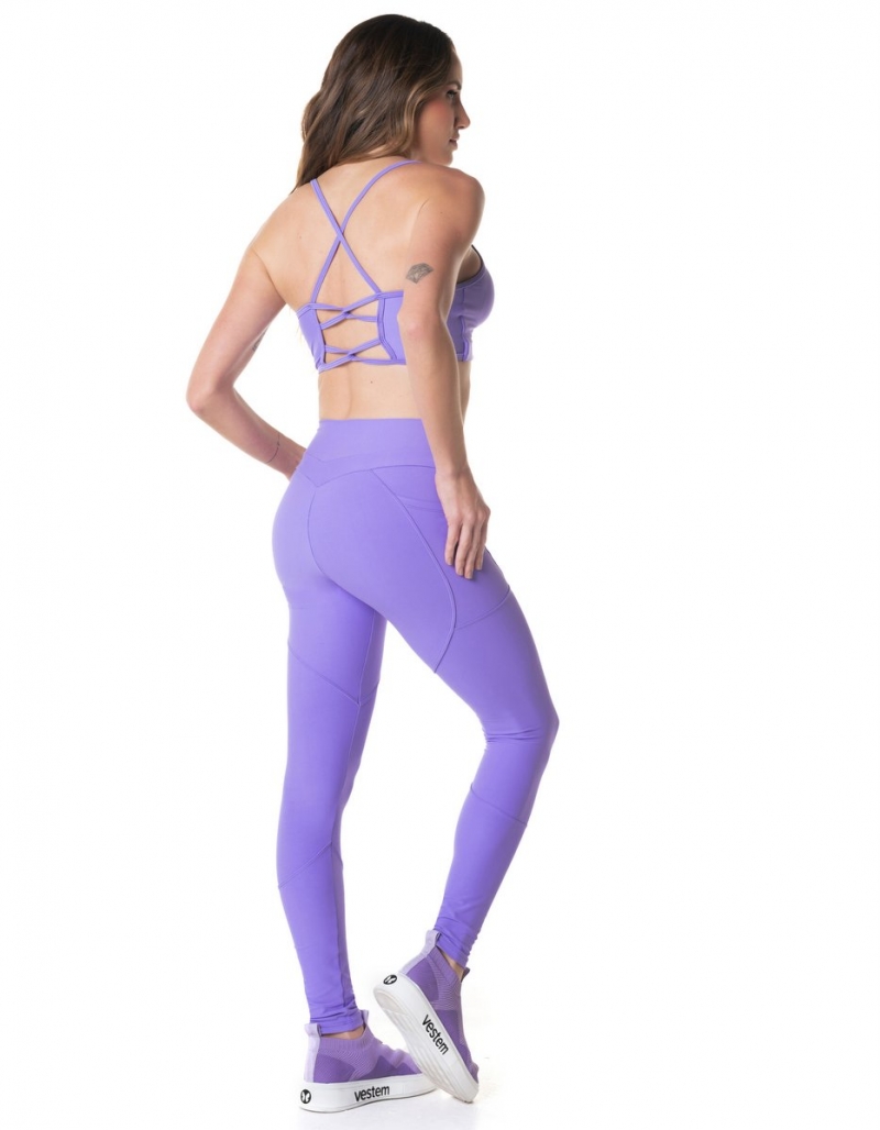 Vestem - Sports bra Eco Lavender Neon - TOP1024.I24.C0412