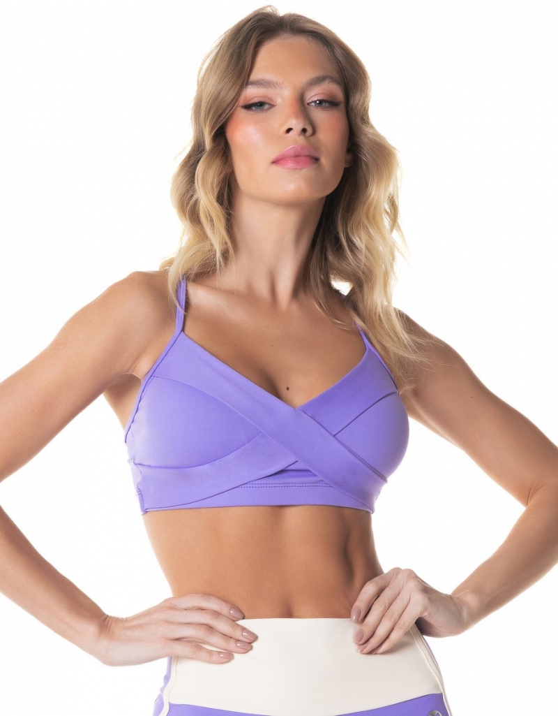 Vestem - Sports bra Yoga Lavender Neon - TOP1032.I24.C0412
