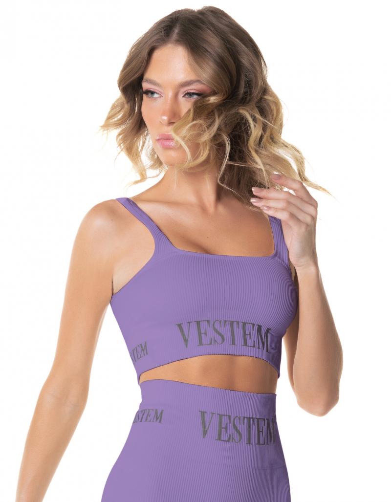 Vestem - Sports bra Elis Lavender Neon - TOP997.I24.C0412