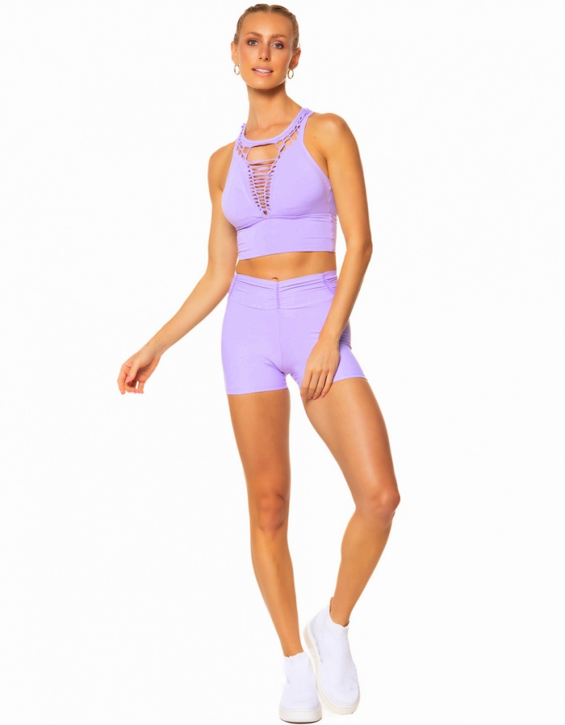 Vestem - Empina Bumbum Samanta Lilac Shorts - SH202.ESS.C0023