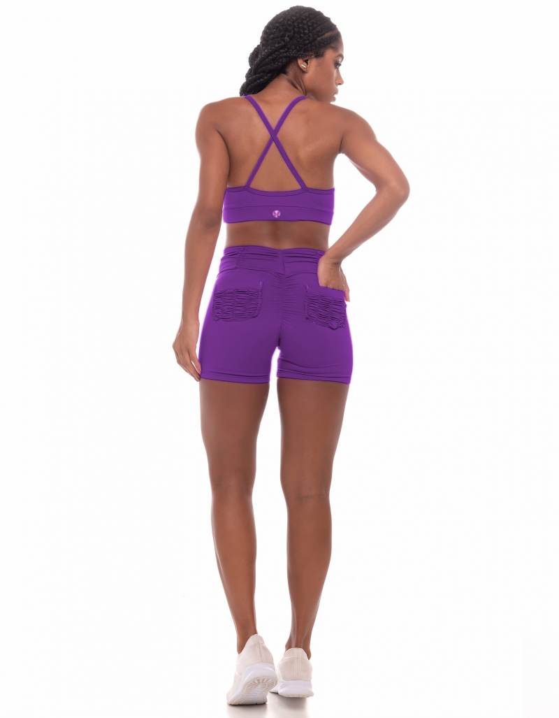 Vestem - Shorts Empina Bumbum Samanta Fucsia - SH202.ESS.C0433