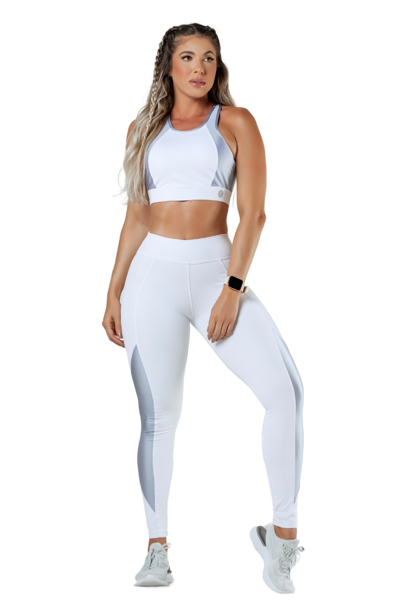 Garotafit - White Cyprus Set - FCS291B