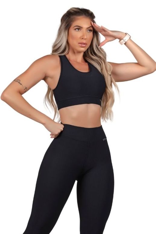 Garotafit - Top Hungria Preto - TOB80AG