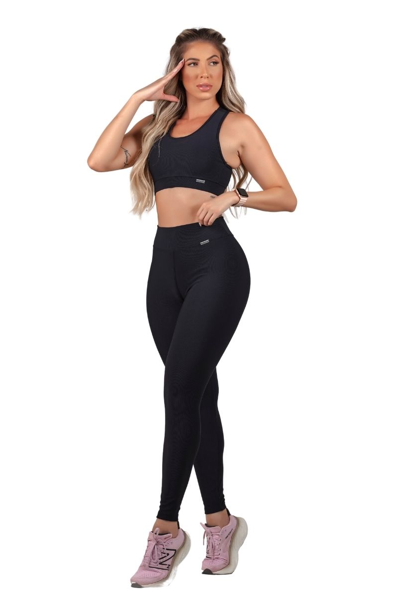 Garotafit - Pants Legging Hungary Black - FUS456AG