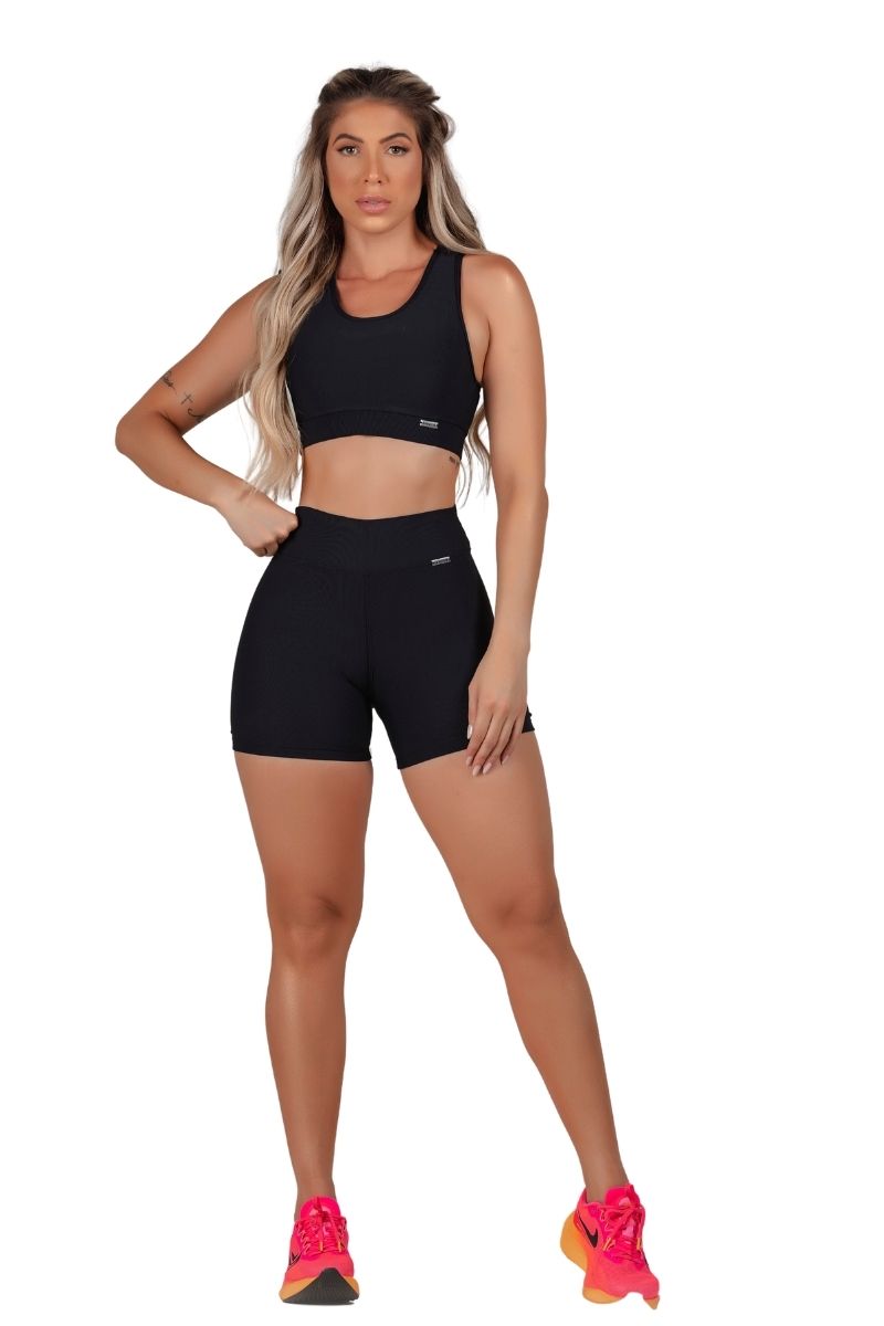 Garotafit - Shorts Hungary Black - SH528AG