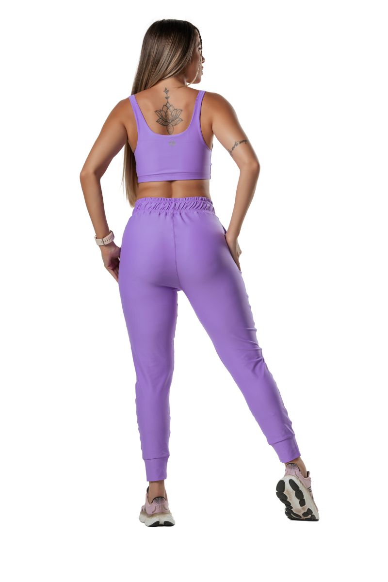 Garotafit - Conjunto Caracas Lavanda - FCS266HA