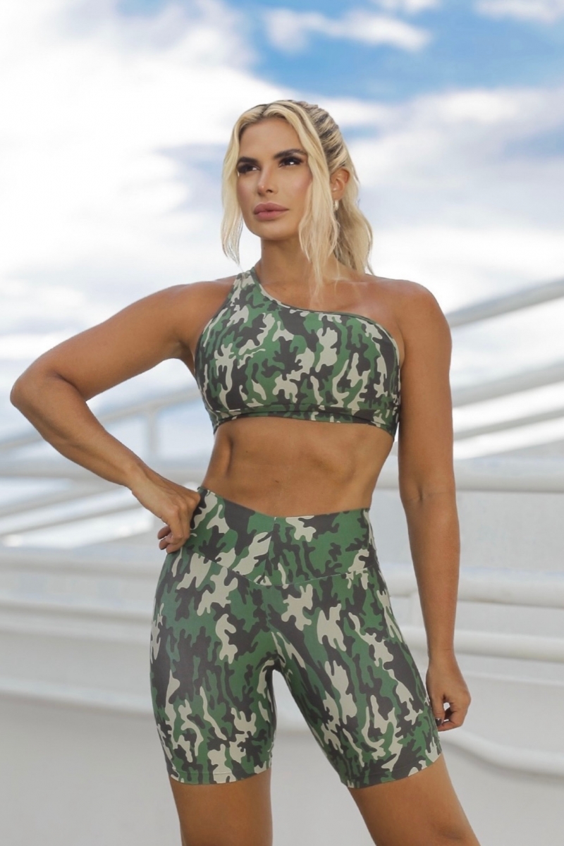 Canoan - Shorts Cos V Sta Camouflage Green - 01871