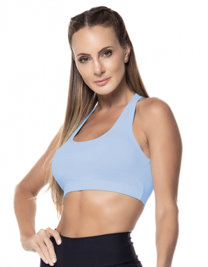 Vestem - Sports bra Seduction Blue Drizzle - TOP61.C0244