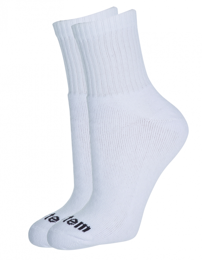 Vestem - Short Cano Socks Wear White - MEI11.C0001