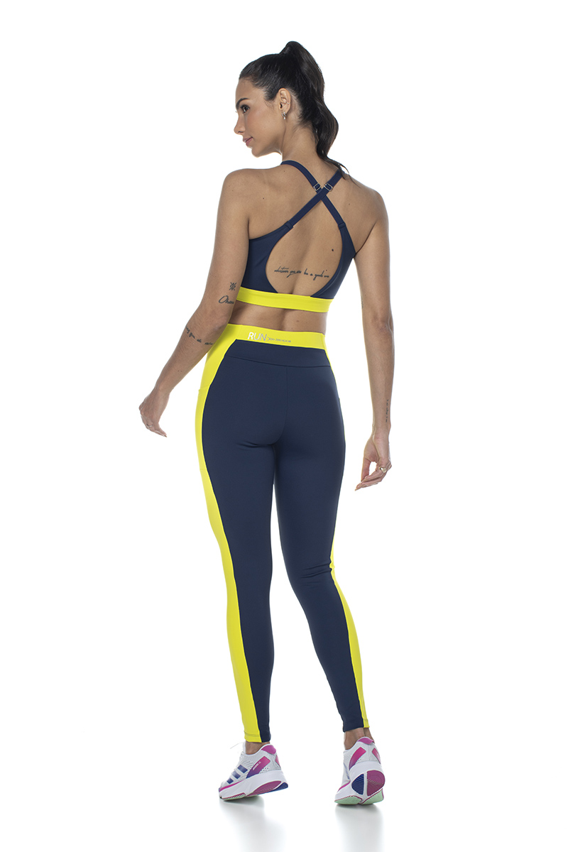 Zero Açucar - Run Ttank Navy Legging - 140619.113